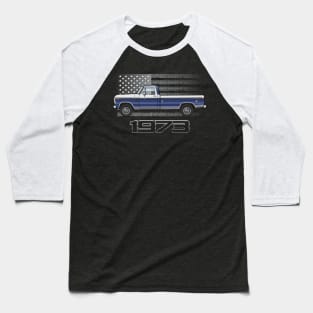 1973 Blue and White Baseball T-Shirt